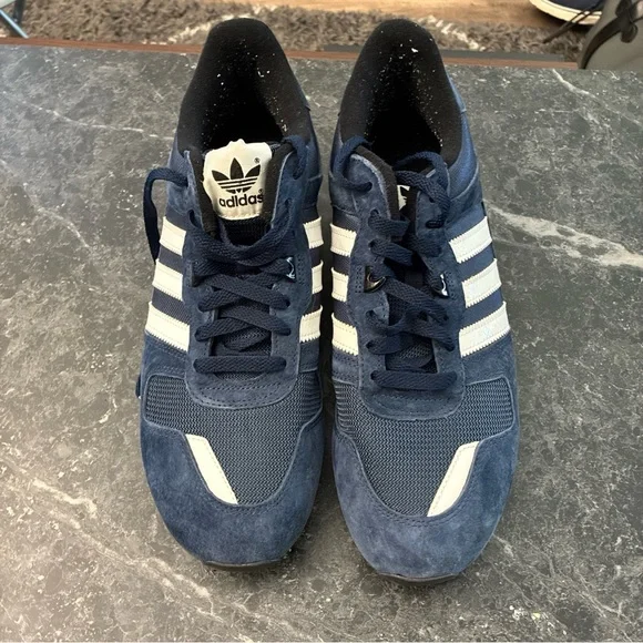 adidas Blue and White Men's Sneakers - Picture 1 of 6